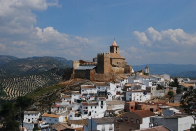 Iznájar Andalusië