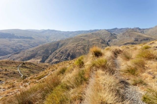 Bergtoppen in Andalusië